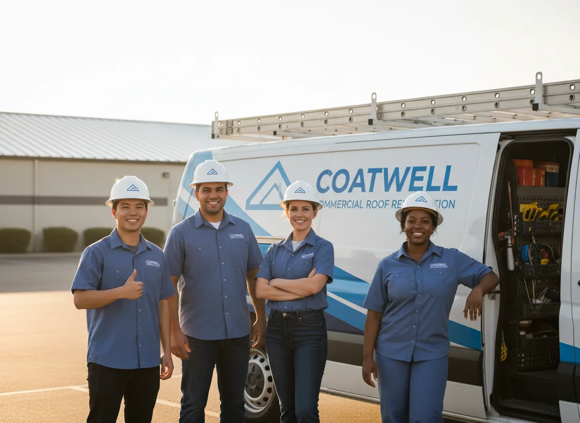 Commercial roof coating company in New Burnside, IL